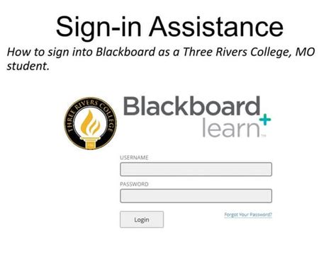 blackboard student sign in.